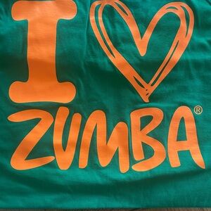 Zumba Fitness Green Tee
